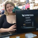 Ganhadora da Cafeteira Nespresso - Fatima Euphrausino - Loja Campos do Jordo